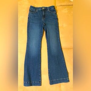 Good American Good Legs Stretch Flare Jeans Size 8 29x33